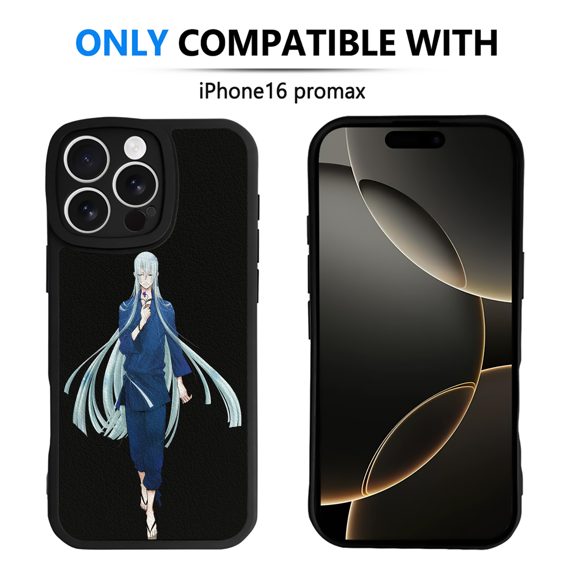 （画像用） 刀剣乱舞 Touken Ranbu 【iPhone 16シリーズ対応】シリコンスマホケース（レザー調） 材質：シリコン